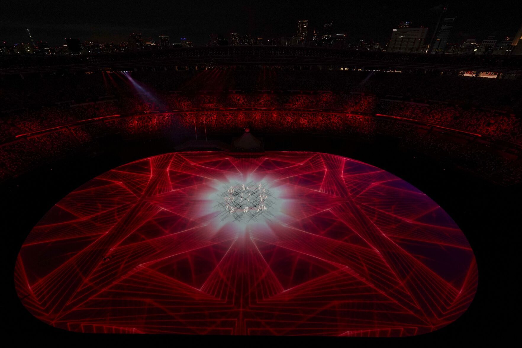 APTOPIX Tokyo Olympics Opening Ceremony